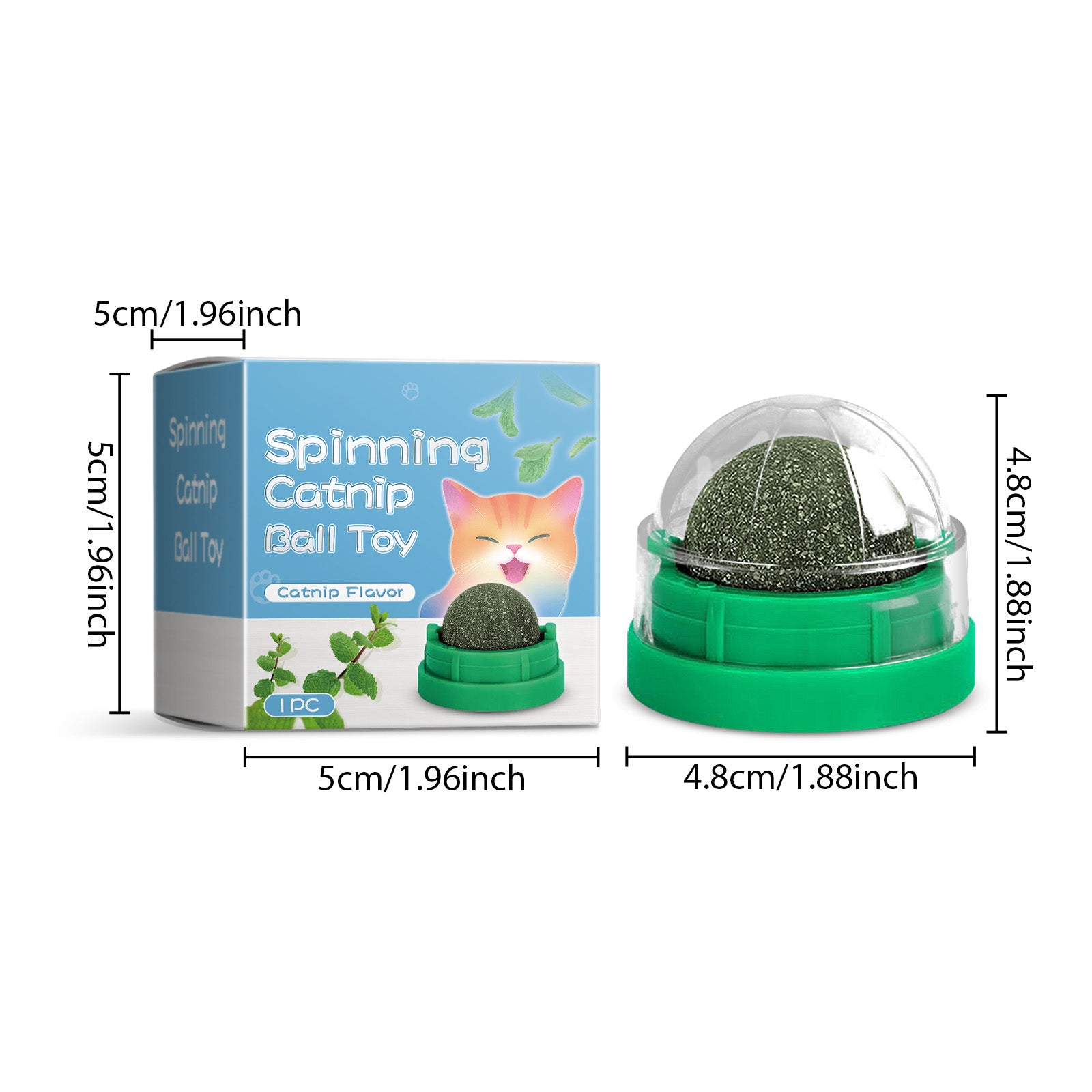 Catnip Mint Ball Toy for Cats