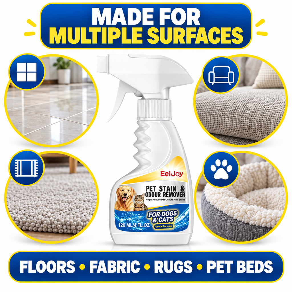 EelJoy pet cleaner for floors fabric rugs and pet beds
