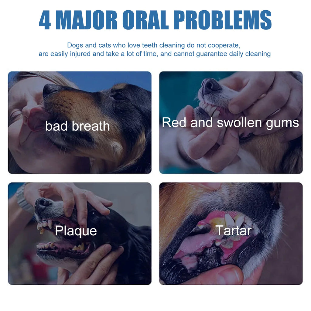 Dog & Cat Teeth Cleaning Foam for Tartar