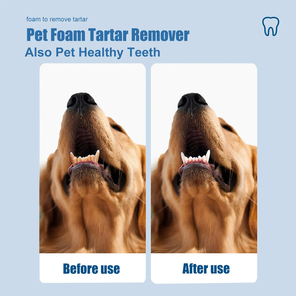 Dog & Cat Teeth Cleaning Foam for Tartar