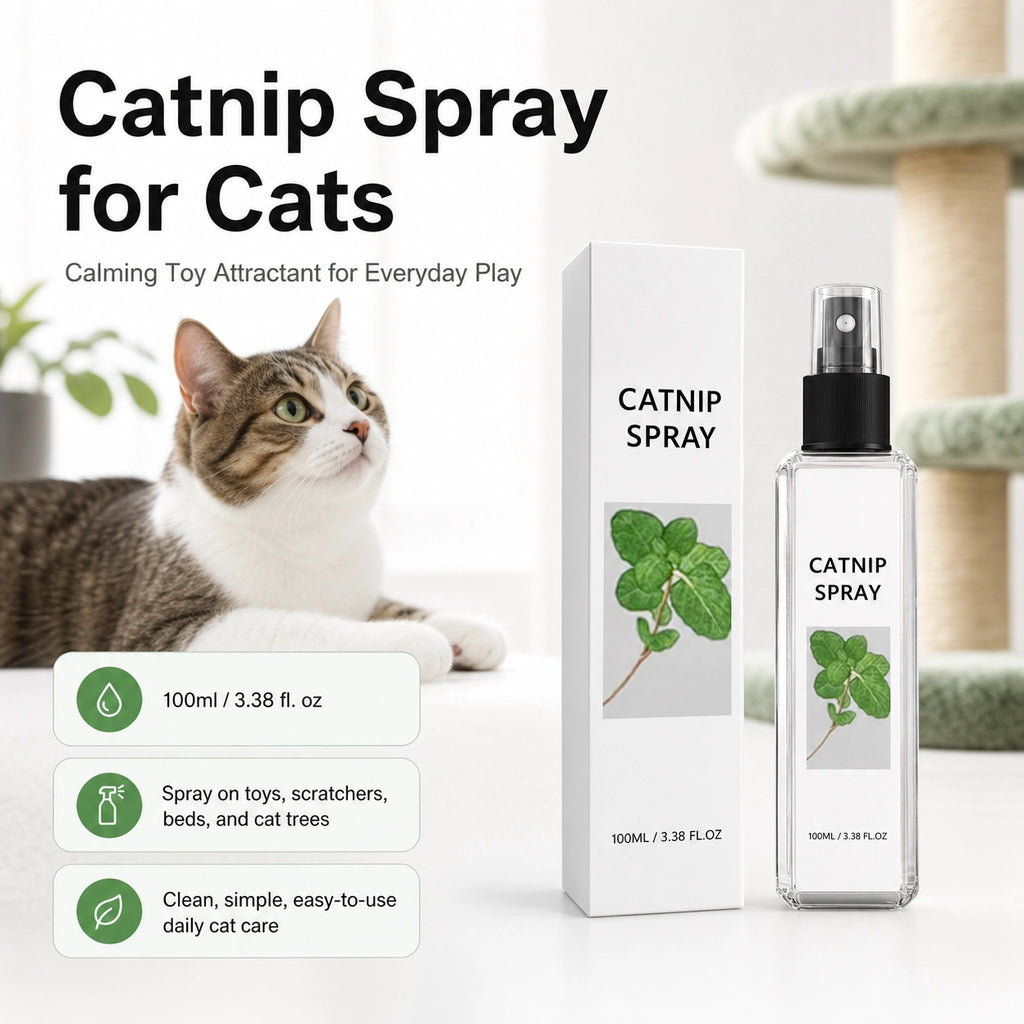 Catnip Spray for Cats | Interactive Toy Attractant & Stress Relief | Pet Mico