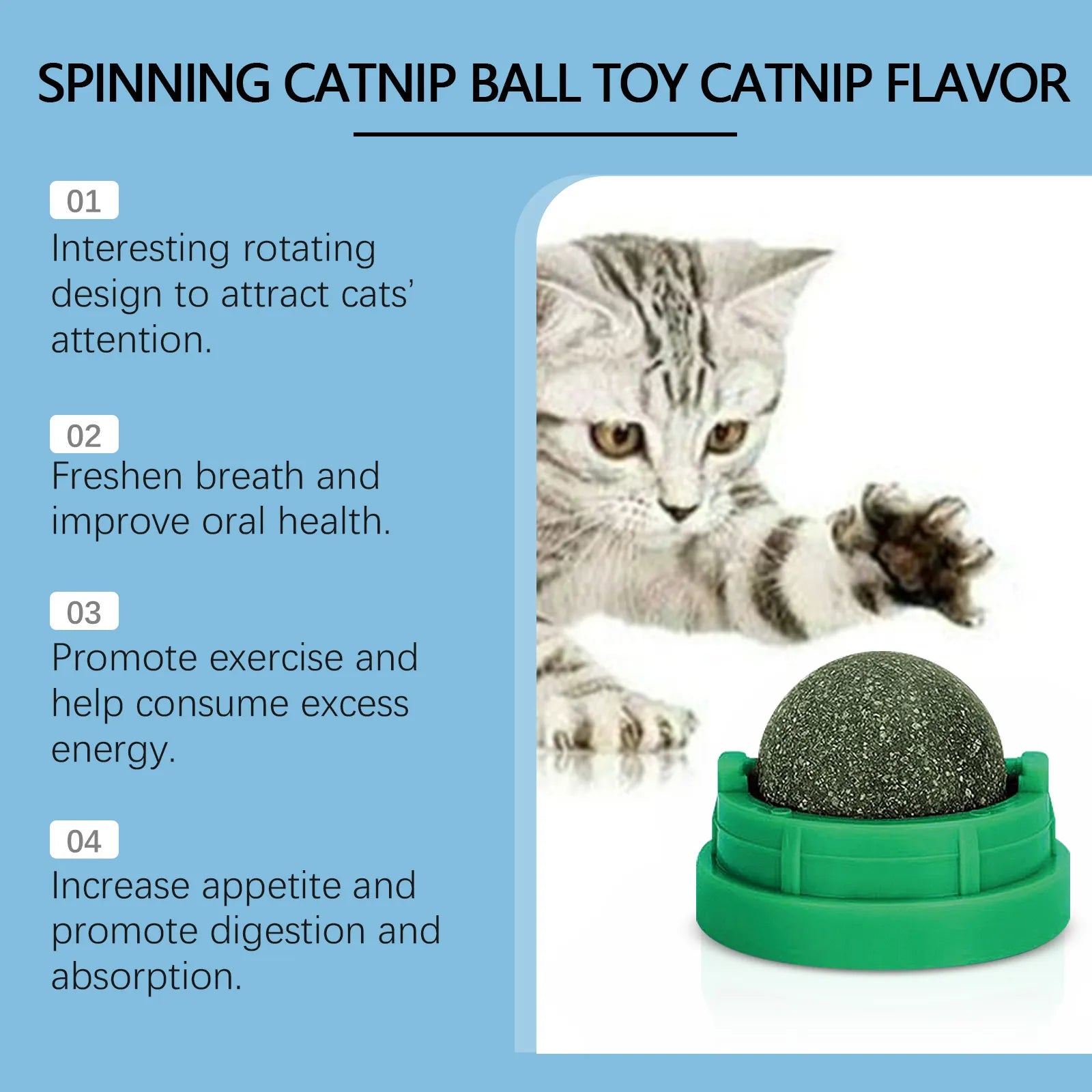 Catnip Mint Ball Toy for Cats