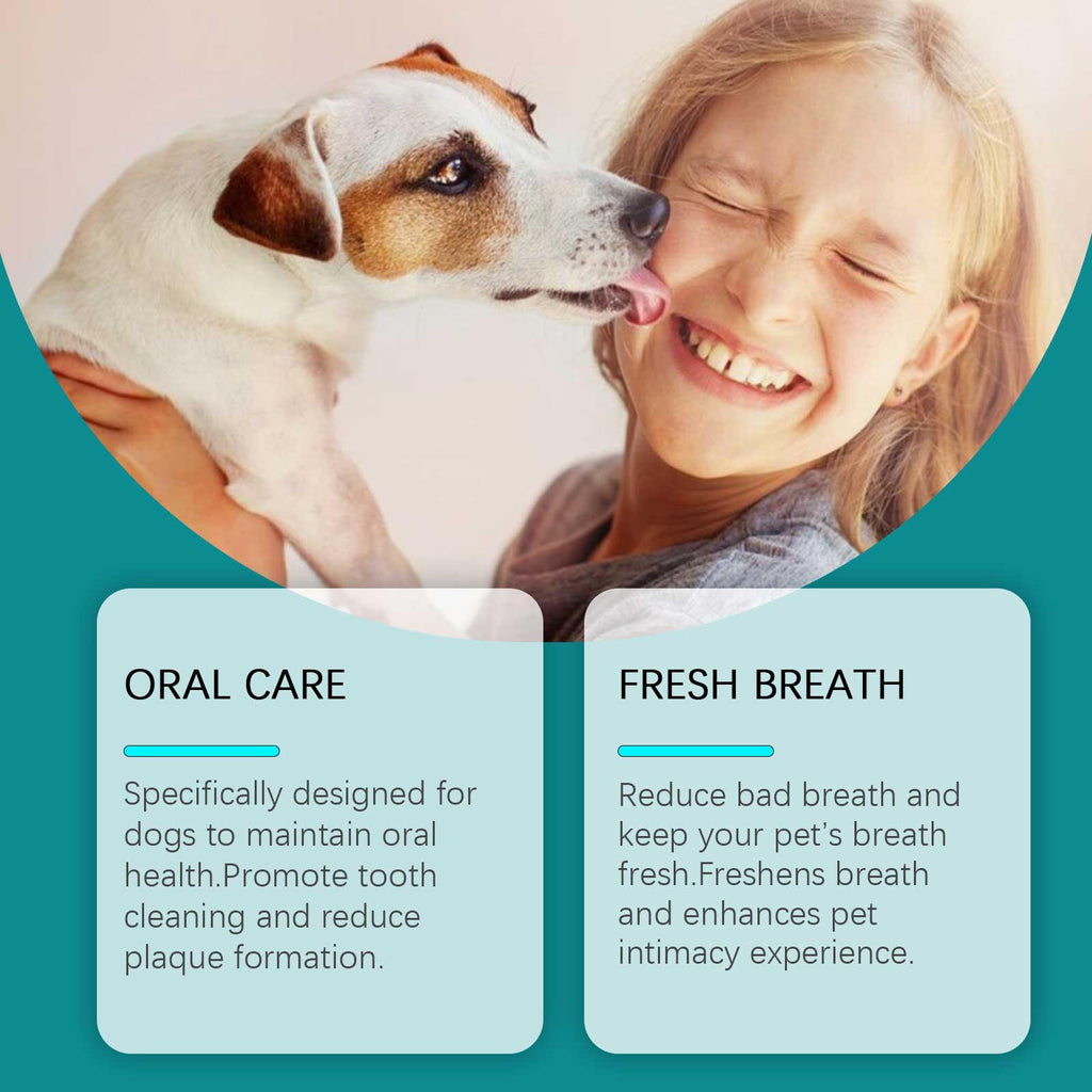 Dog Dental Water Additive for Bad Breath & Tartar