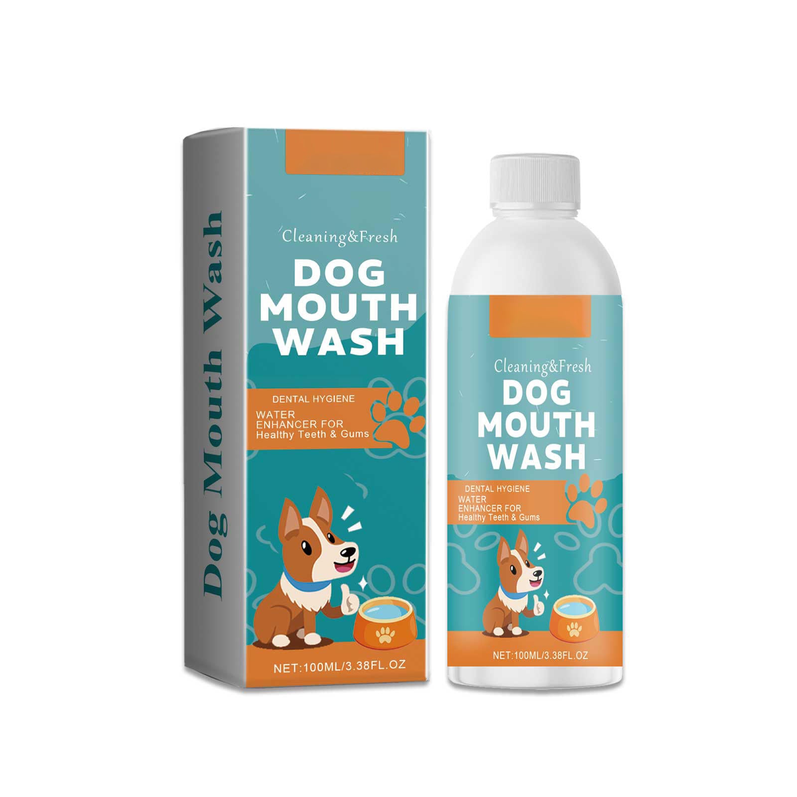 Dog Dental Water Additive for Bad Breath & Tartar