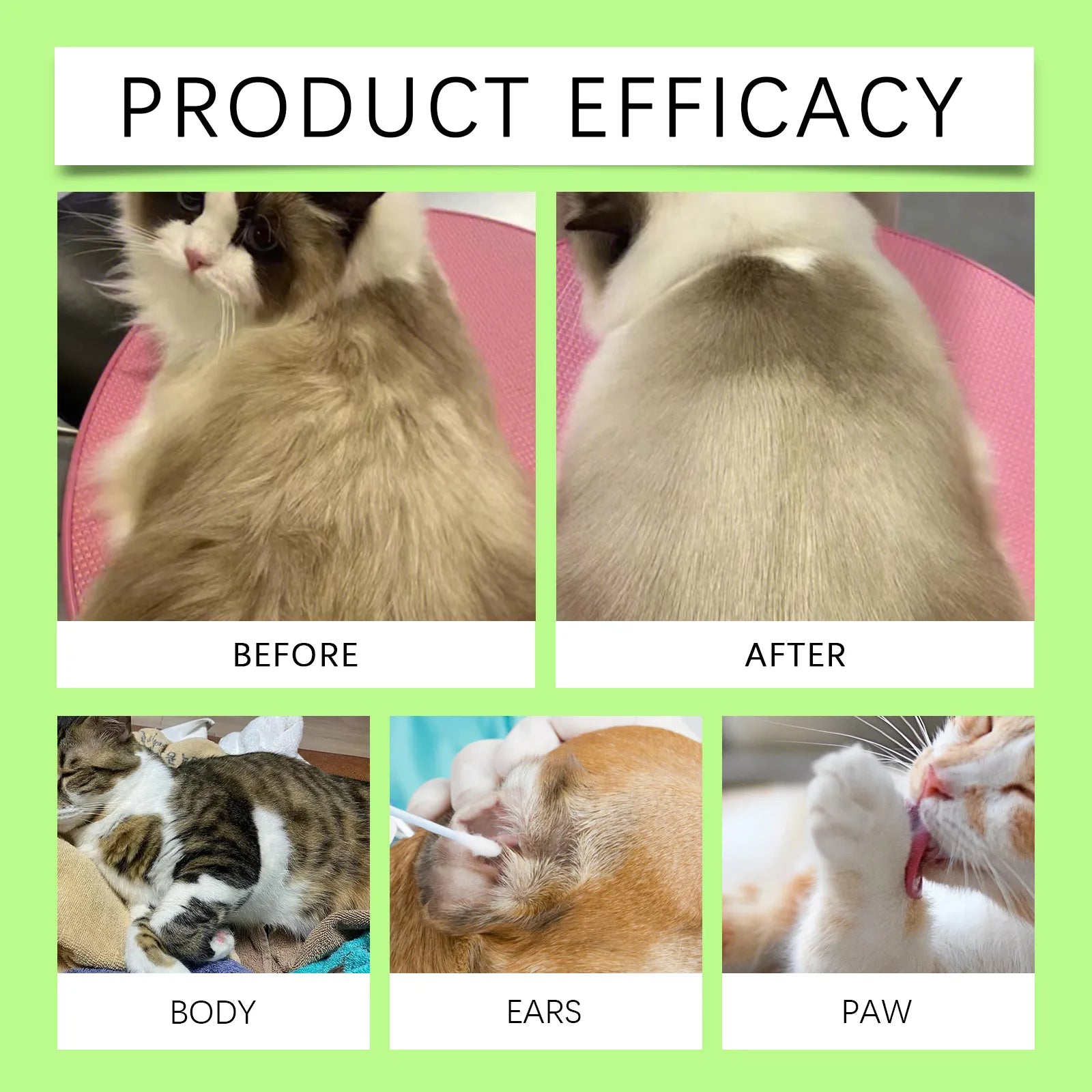 Pet Cleaning Glove Wipes for Dogs & Cats