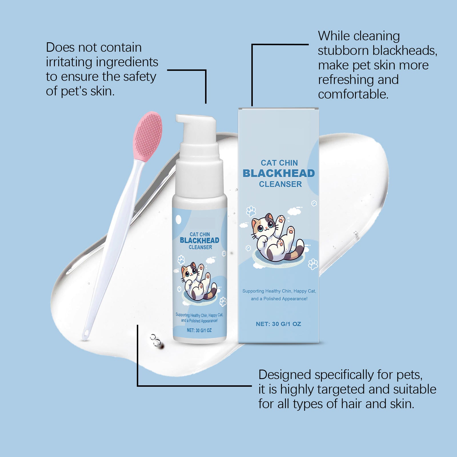 Cat Chin Acne Cleaning Kit for Blackheads