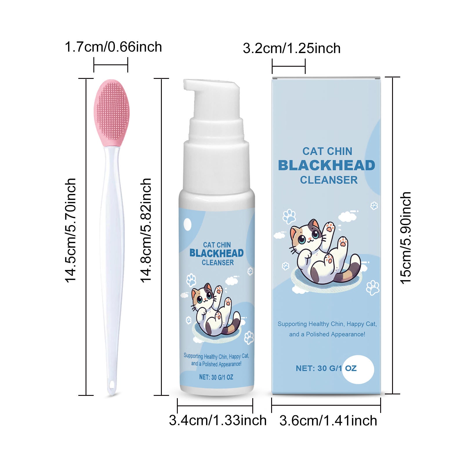 Cat Chin Acne Cleaning Kit for Blackheads