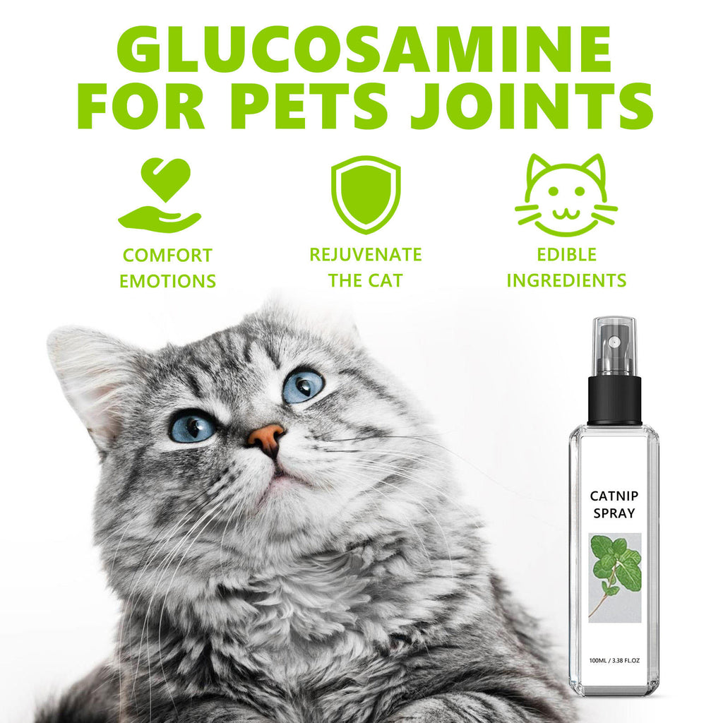 Catnip Spray for Cats, Calming Toy Attractant