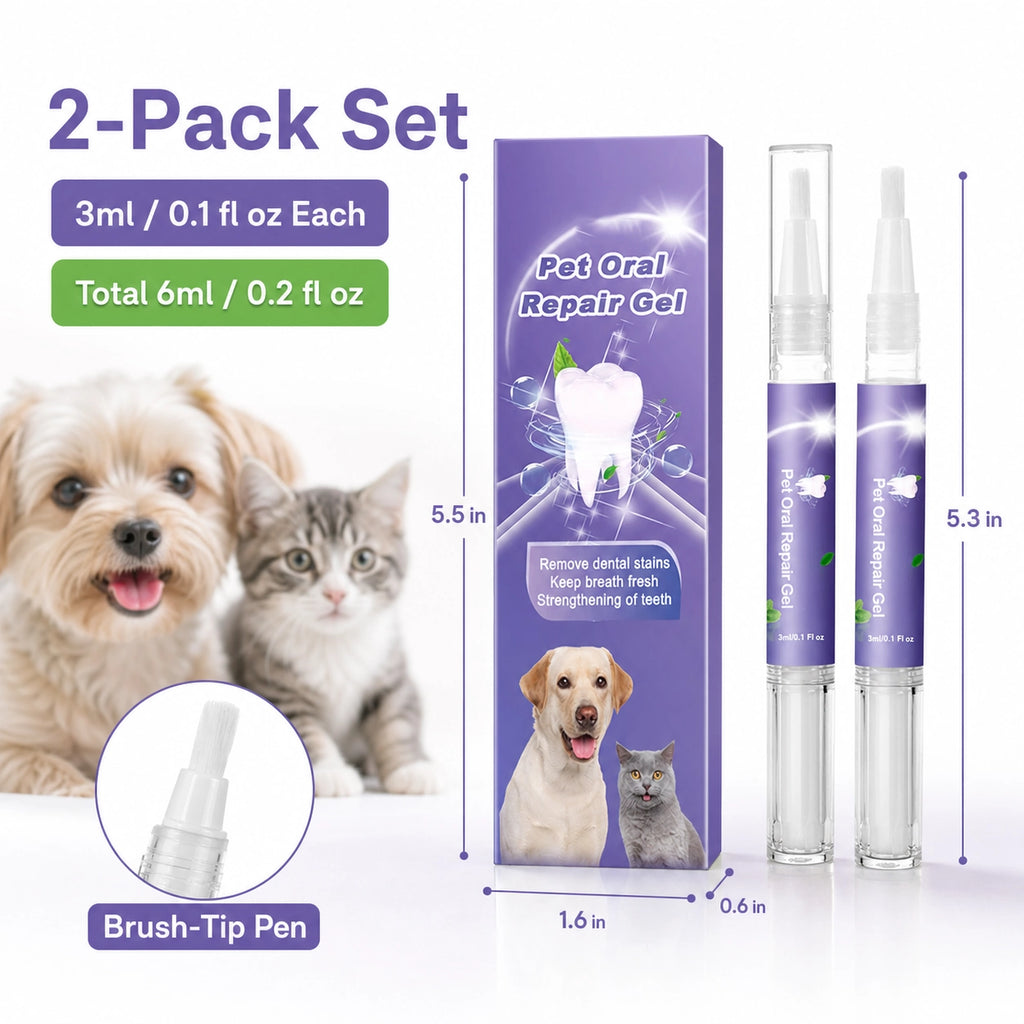Pet dental gel for dogs and cats size image