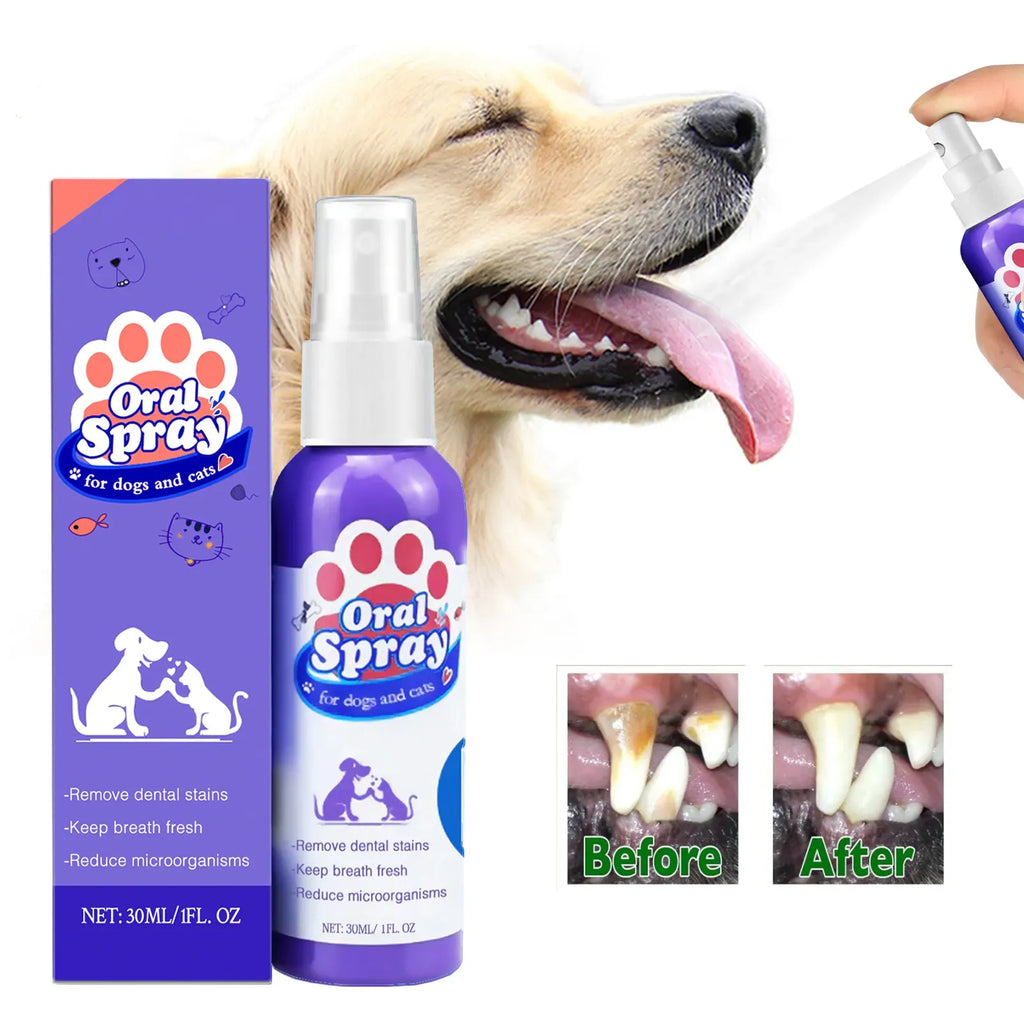 Dog & Cat Dental Spray for Fresh Breath