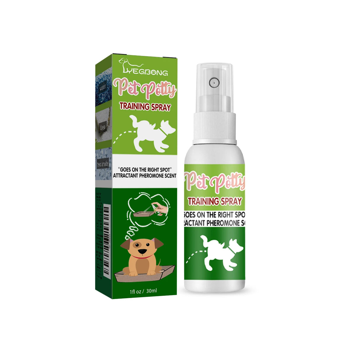 Dog potty training spray main product image