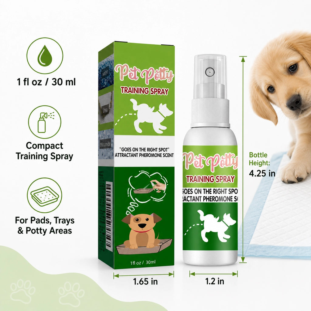 Dog potty training spray for puppies size image