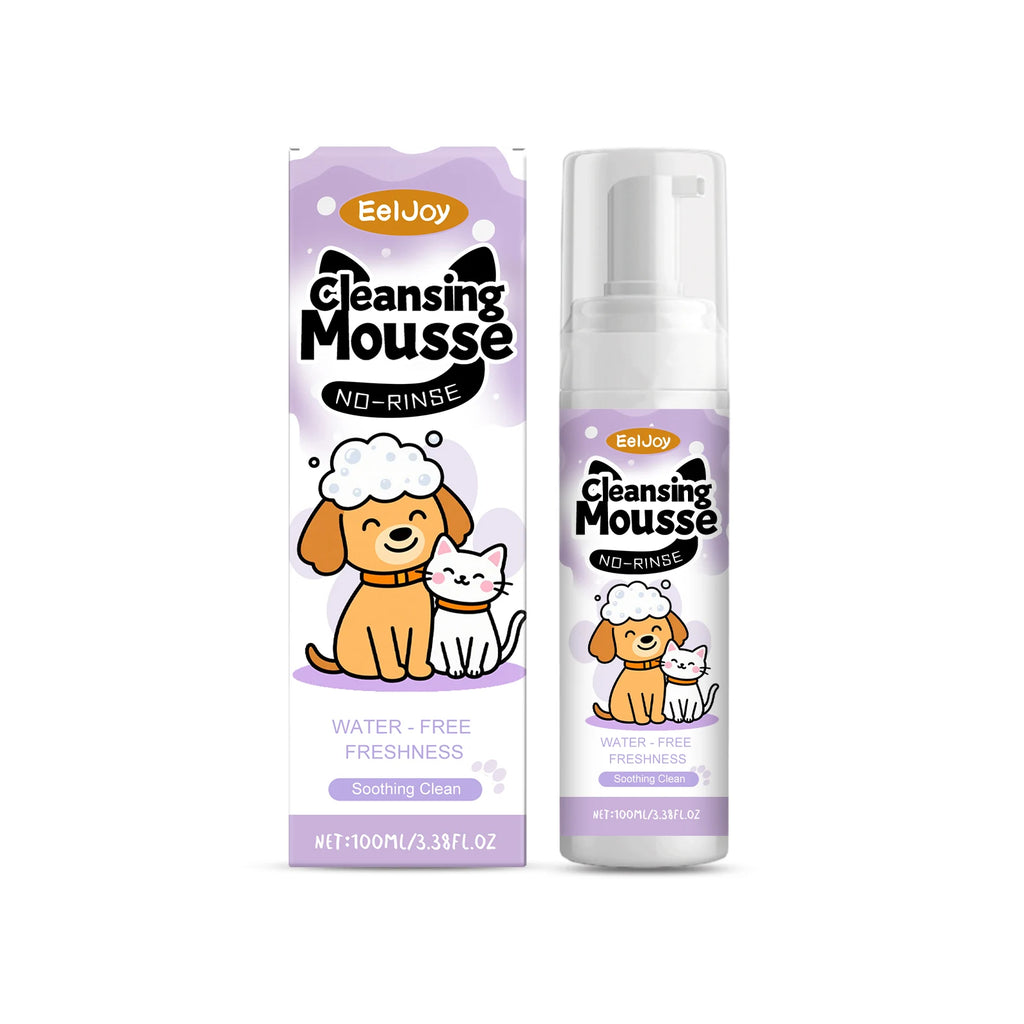 No-rinse dog and cat cleansing mousse main product image
