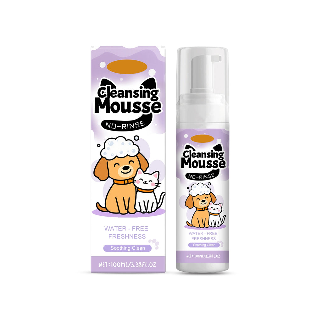 No-Rinse Dog & Cat Cleansing Mousse