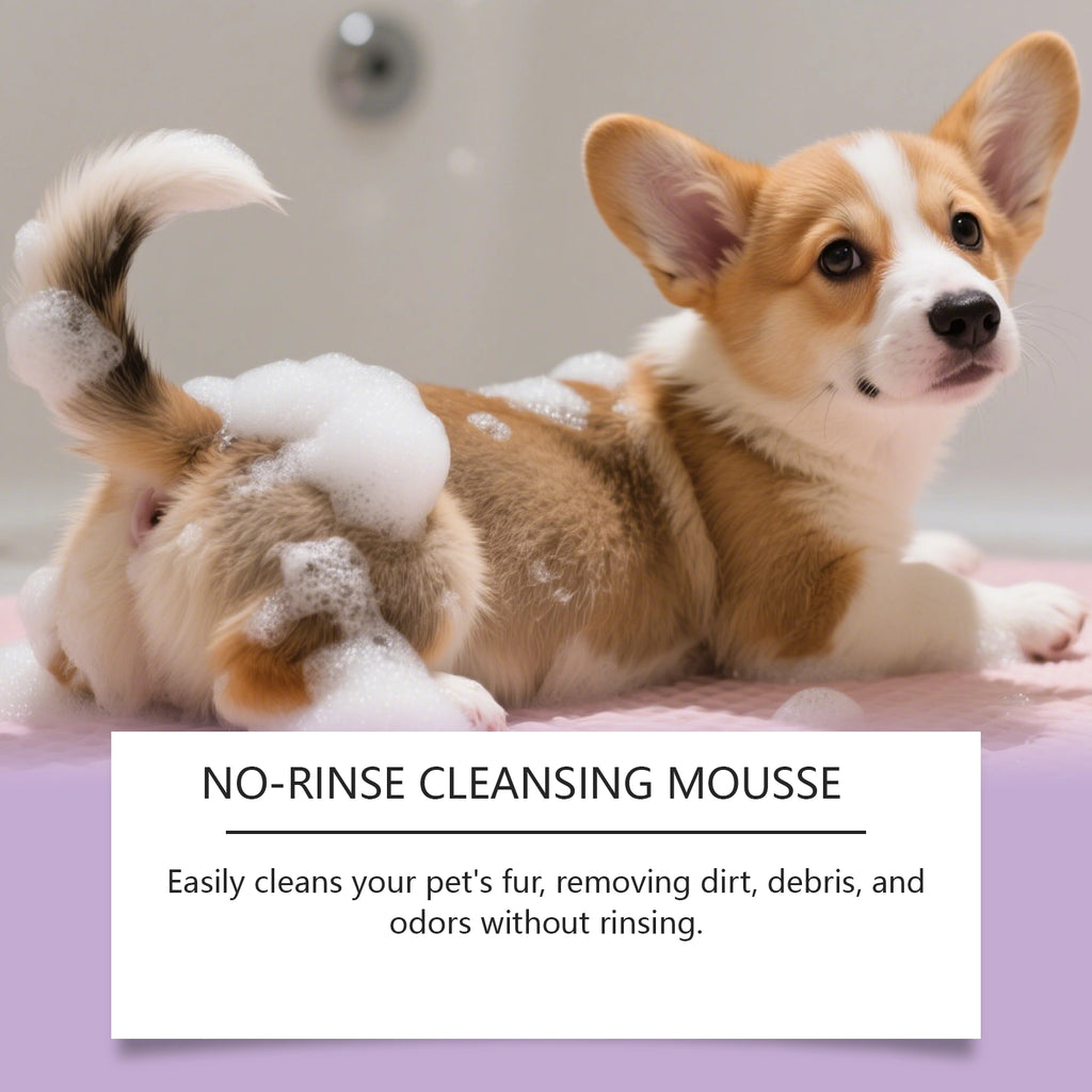 No-Rinse Dog & Cat Cleansing Mousse