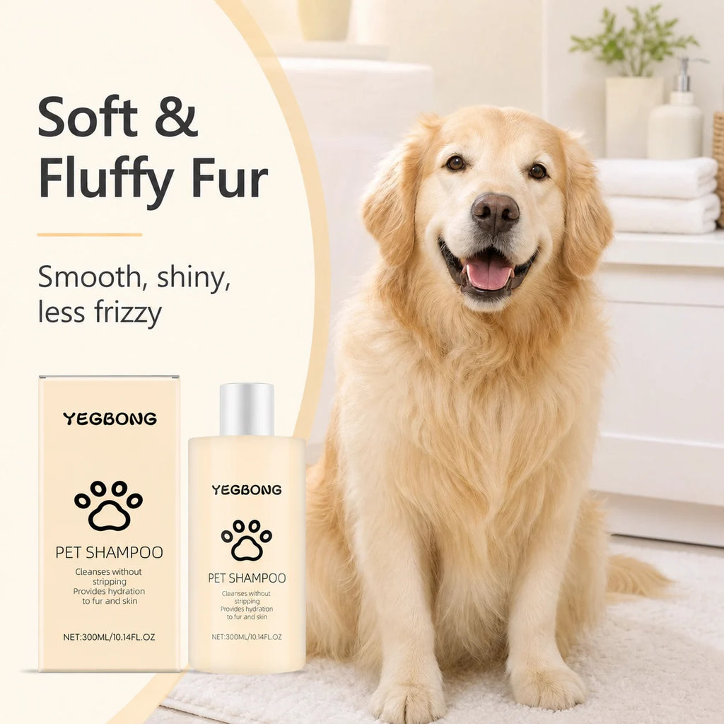 Dog and cat grooming shampoo for soft fur feature image