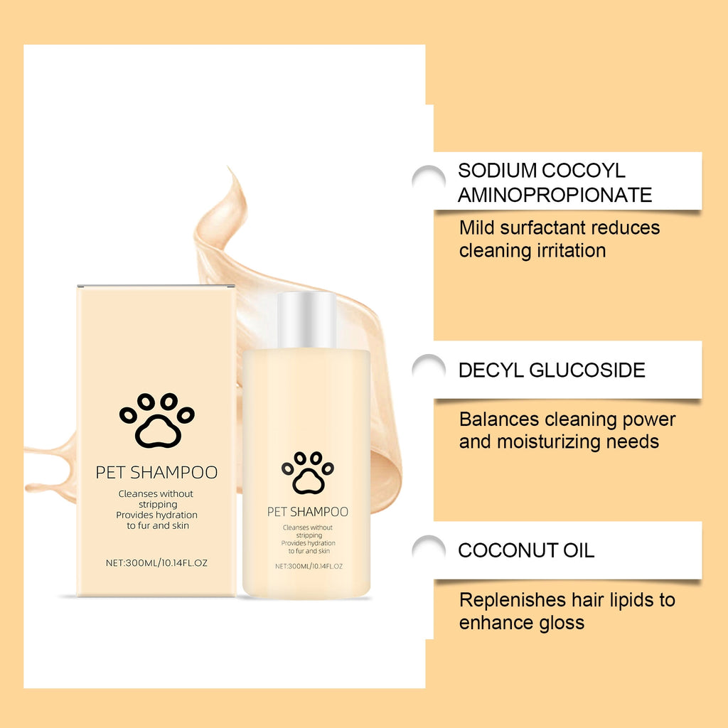 Dog & Cat Grooming Shampoo for Soft Fur