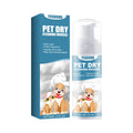 Waterless pet cleaning mousse for dogs and cats