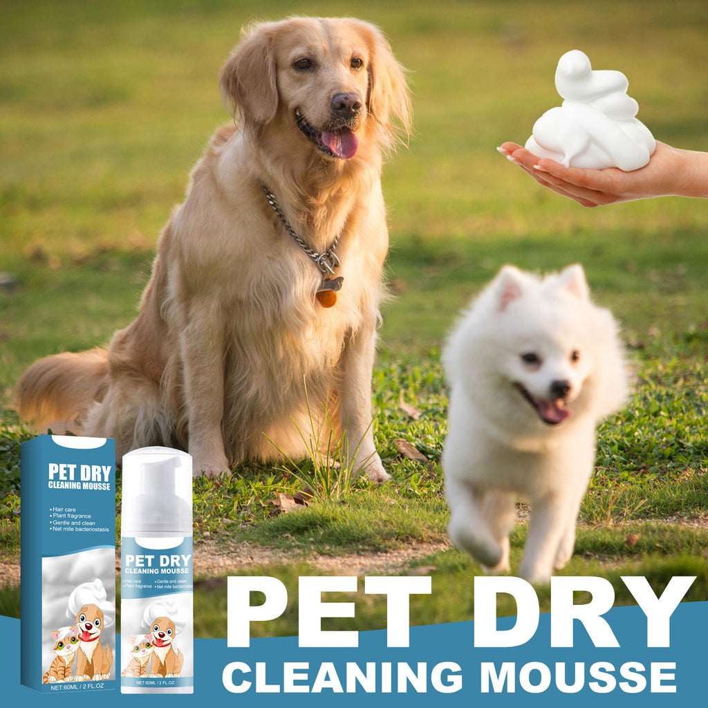 Waterless Dog & Cat Cleaning Mousse