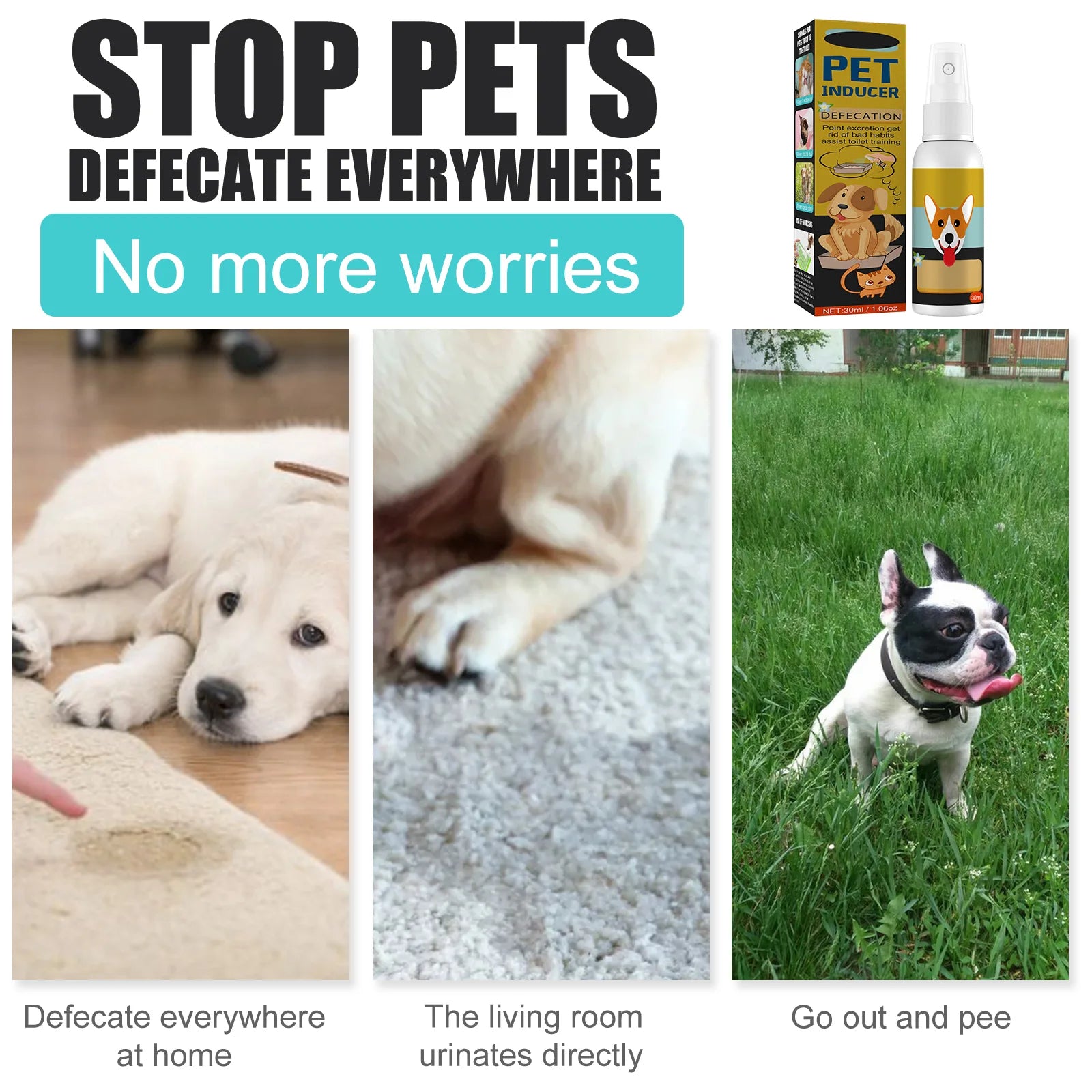 Dog & Cat Potty Training Spray