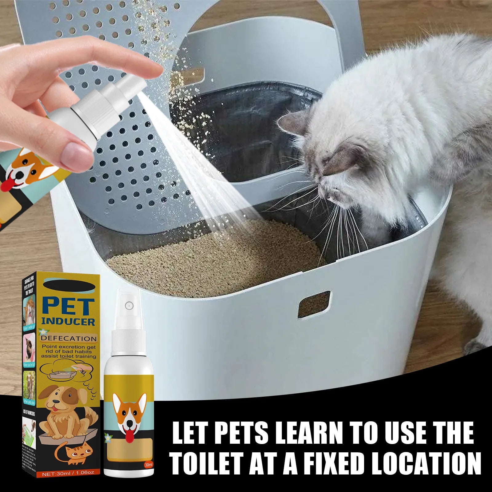 Dog & Cat Potty Training Spray