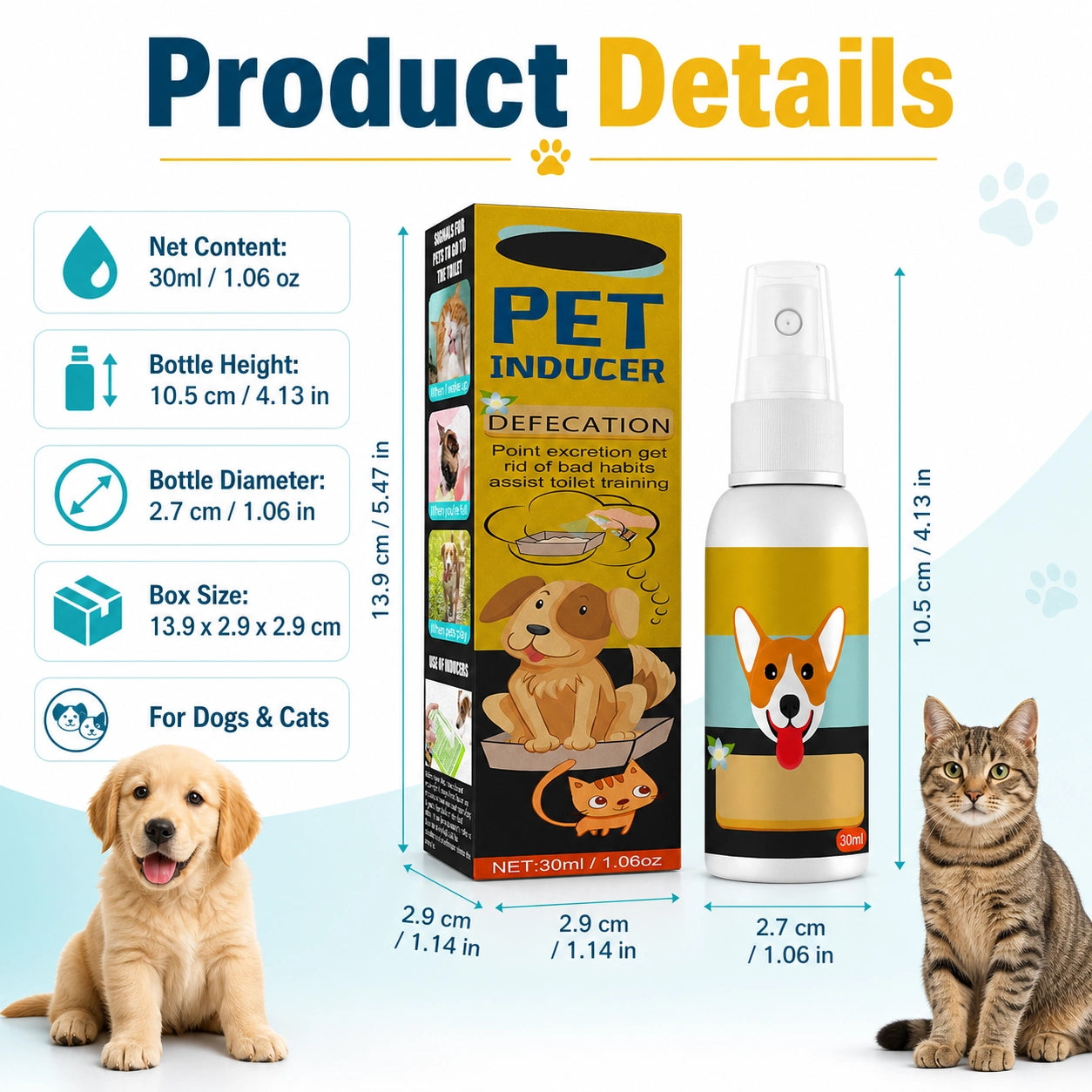 Dog and cat potty training spray additional product image