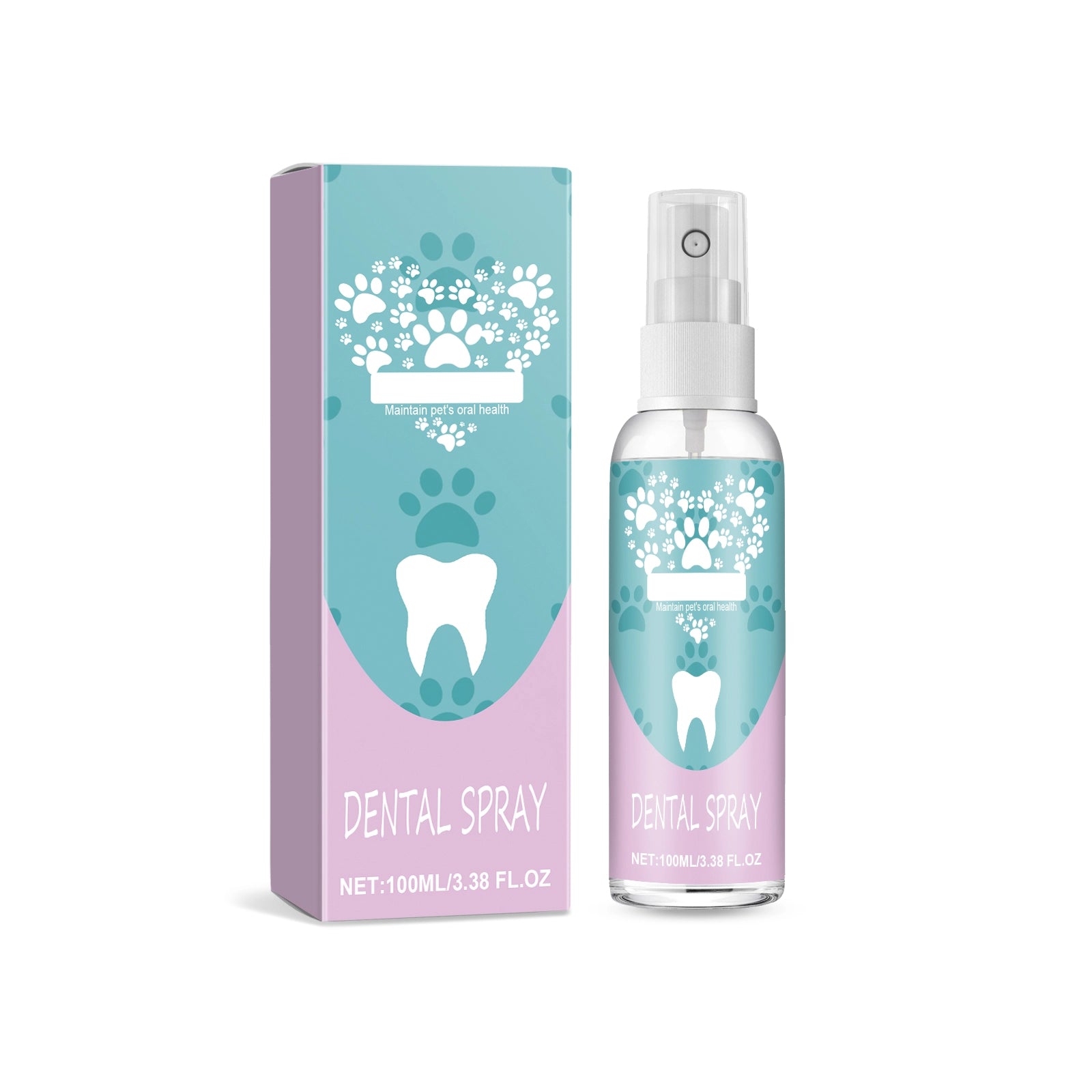 Pet Teeth Stain Remover Spray for Dogs & Cats