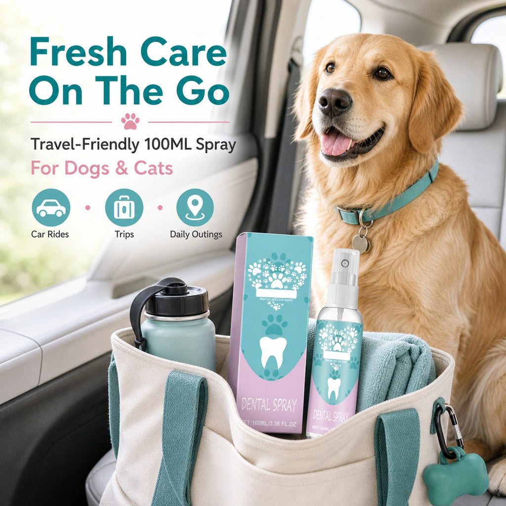 Pet teeth stain remover spray for dogs and cats additional product image